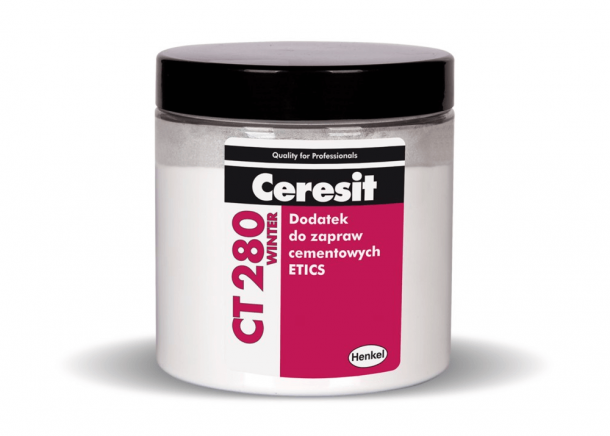 Prieššaltinis priedas Ceresit CT 280 | Fasado šiltinimas