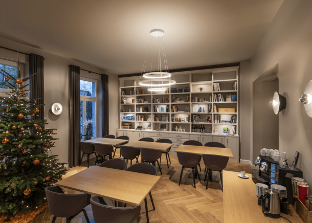 Pakabinamas vidaus šviestuvas SLV ONE TRIPLE DALI LED - baltas