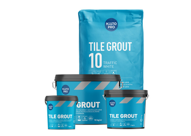 Plytelių siūlių glaistas Kiilto Pro Tile grout, 1-6mm siūlėms glaistyti