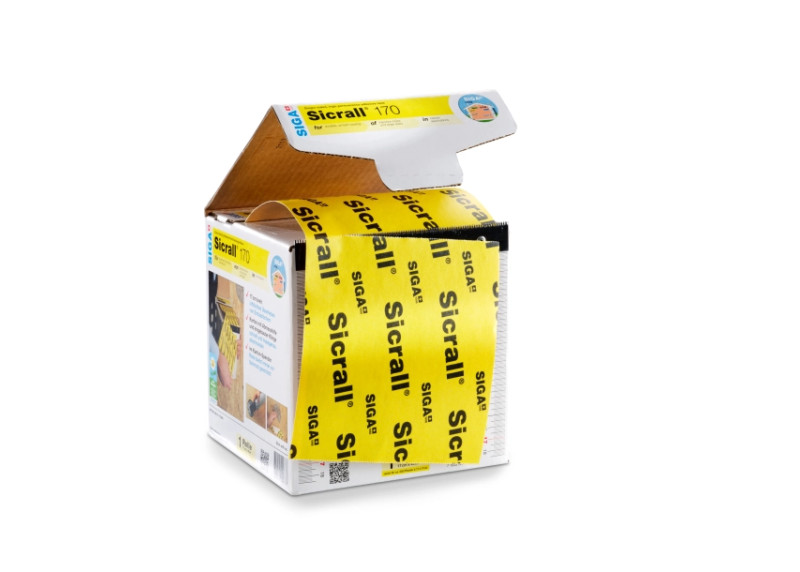 Siga Sicrall 60 Afdichtingstape | 5 Rollen | 60mm X 40m | Voor Dampschermen & Stoomremmen